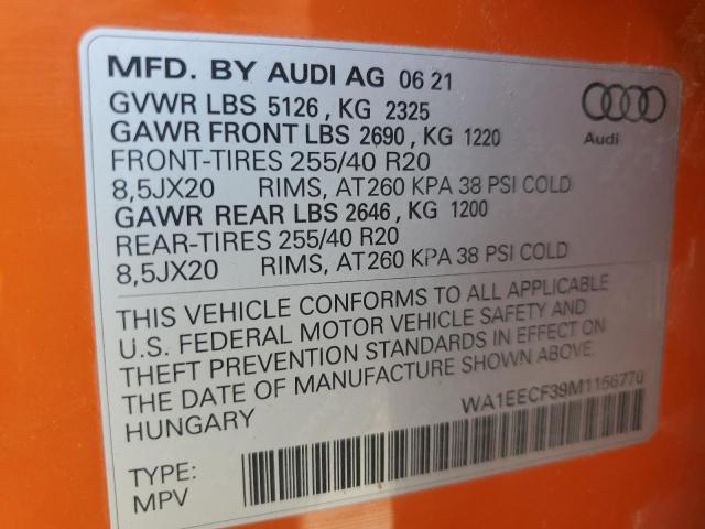 WA1EECF39M1156770 Audi Q3 Premium Plus S Line 45