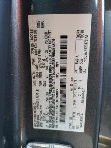 1FMCU0F7XEUC76803 Ford ESCAPE S