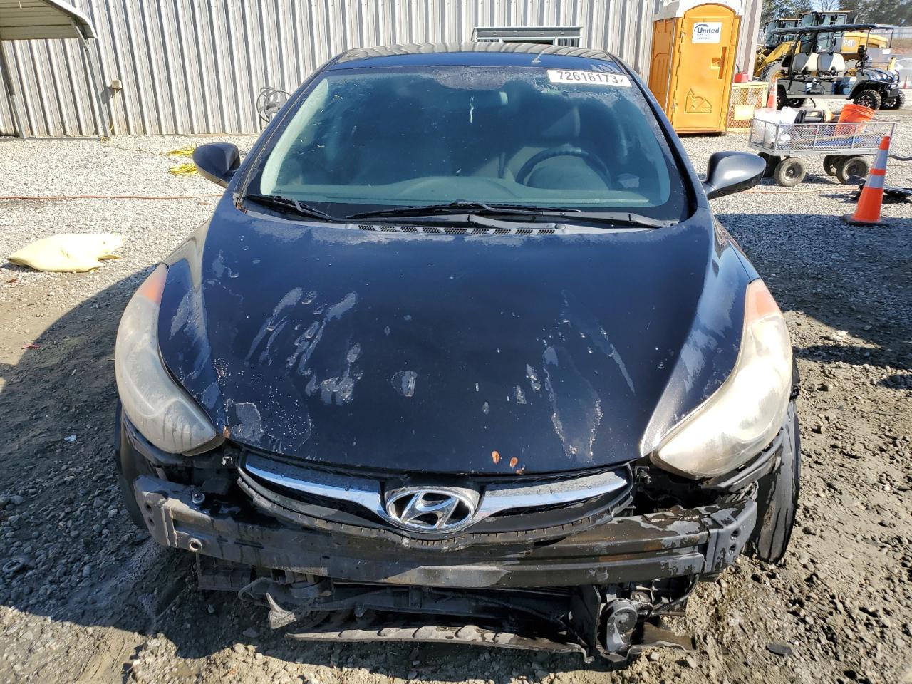 KMHDH4AE4CU288416 2012 Hyundai Elantra Gls