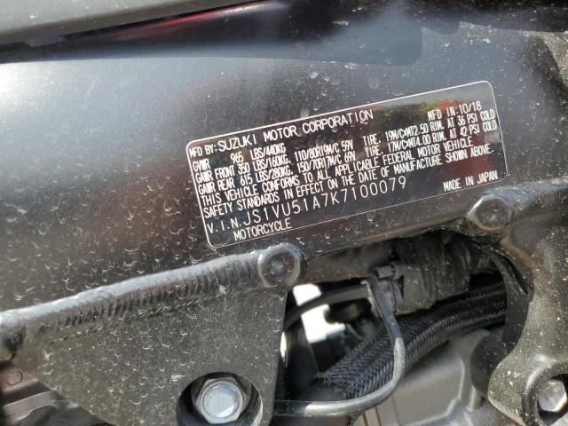 2019 SUZUKI DL1000 A - JS1VU51A7K7100079