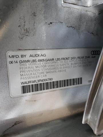 VIN WAUFFAFL3FN004780 2015 Audi A4, Premium Plus no.13