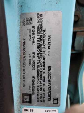 2021 CHEVROLET SPARK LS - KL8CB6SA8MC220709