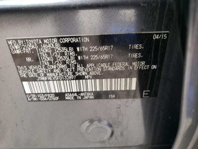 2015 TOYOTA RAV4 LE - JTMBFREV5FD132897