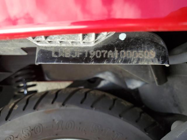 2010 HONDA NHX110 LWBJF1907A1000509