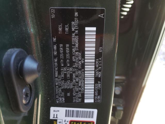 VIN 5TDKDRBH0PS500414 2023 Toyota Highlander, L no.13