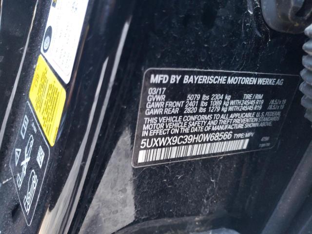 5UXWX9C39H0W68566 BMW X3 Xdrive28i