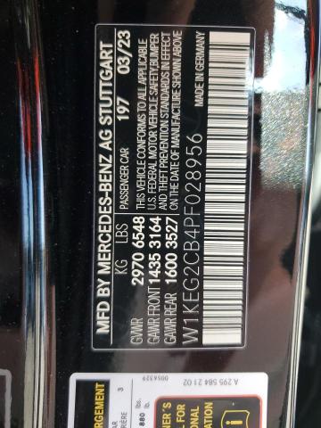 2023 MERCEDES-BENZ EQE SEDAN - W1KEG2CB4PF028956