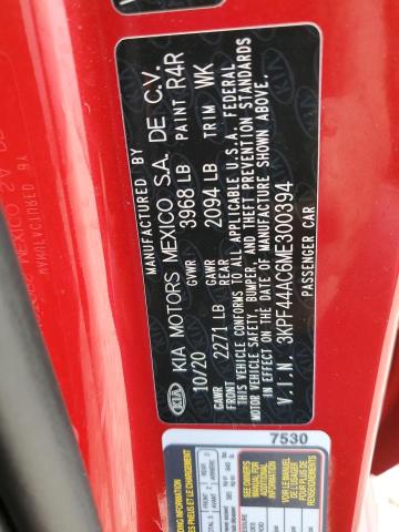 3KPF44AC6ME300394 KIA FORTE GT