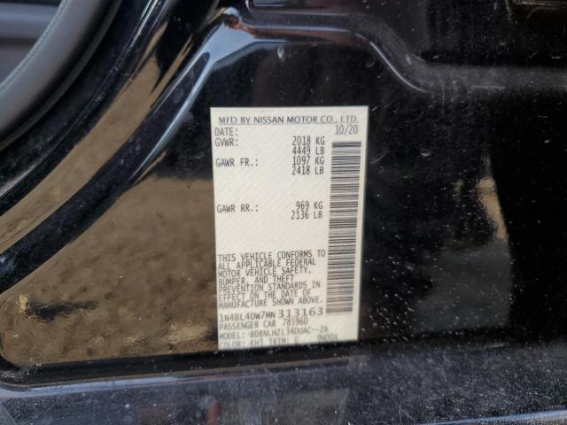 1N4BL4DW7MN313163 Nissan ALTIMA SV