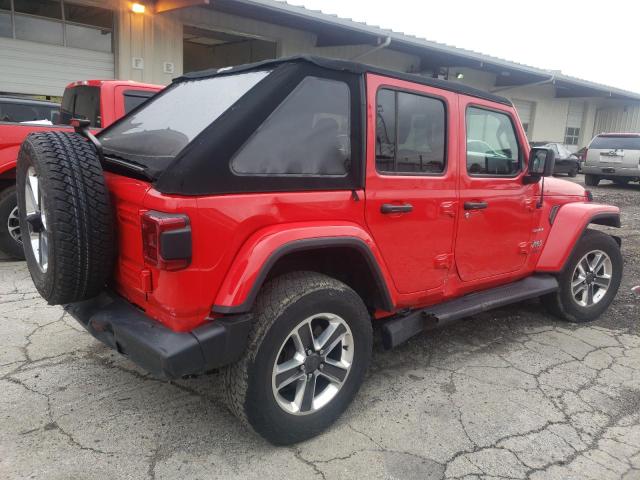  JEEP WRANGLER 2018 Червоний