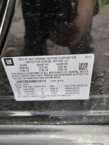 2021 BUICK ENVISION A LRBFZSR4XMD194115
