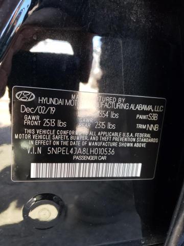 2020 HYUNDAI SONATA SEL - 5NPEL4JA8LH010536