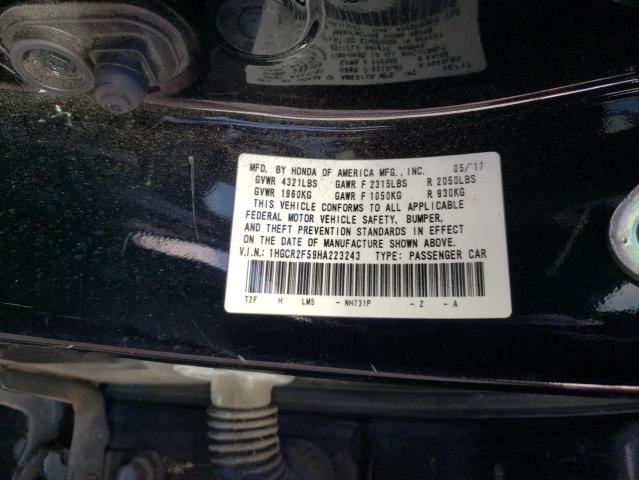 1HGCR2F59HA223243 Honda Accord Sport
