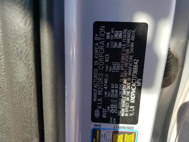 KNDPMCAC7J7366642 KIA Sportage Lx