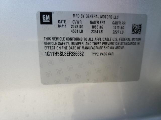 1G11H5SL8EF286632 Chevrolet MALIBU LTZ
