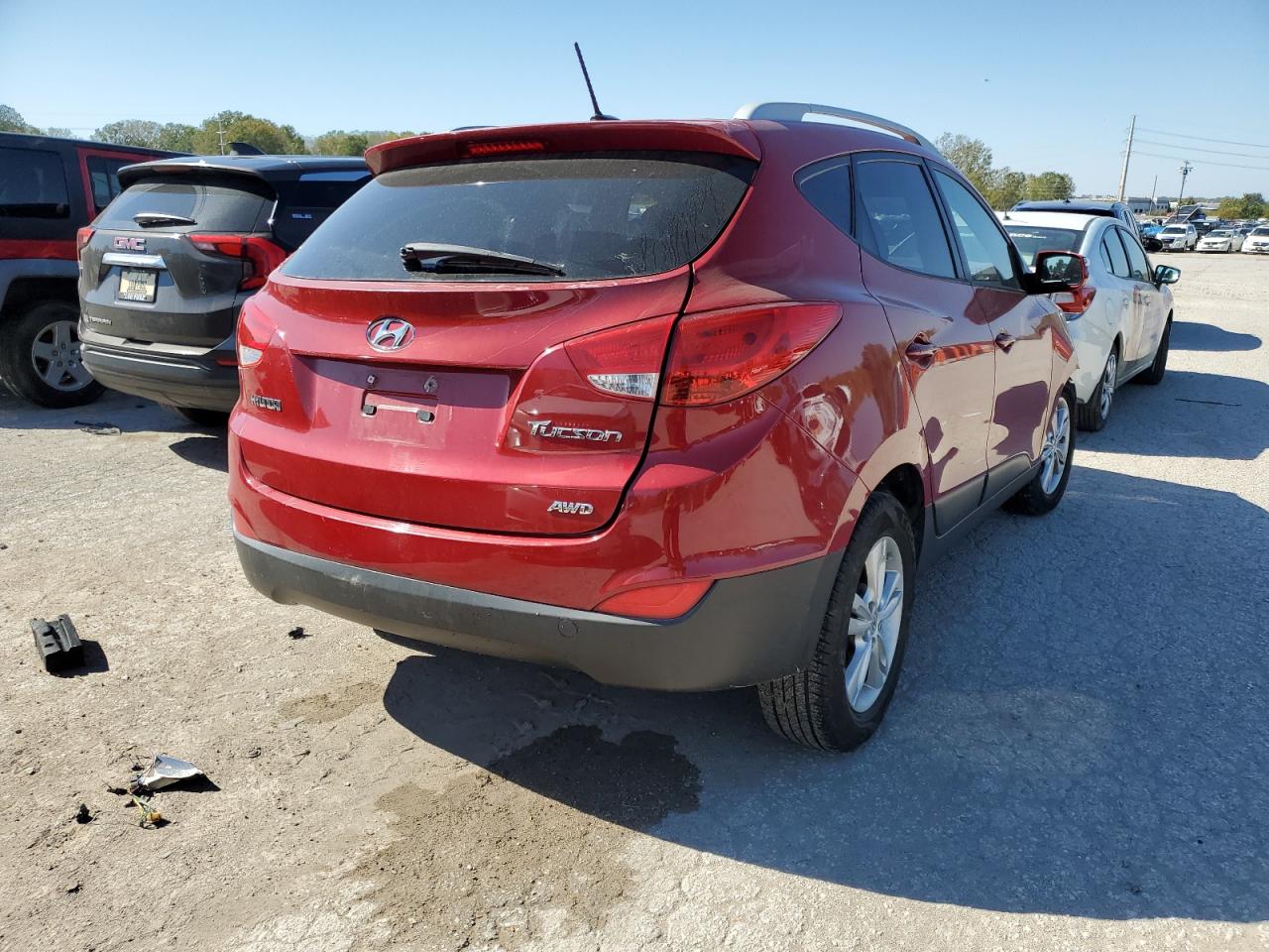 Lot #2193998280 2013 HYUNDAI TUCSON GLS