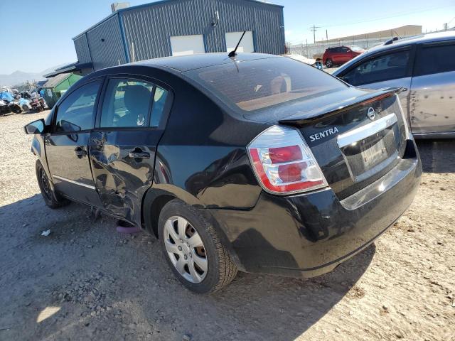 NISSAN SENTRA 2.0 2012 black  gas 3N1AB6AP1CL625563 photo #3