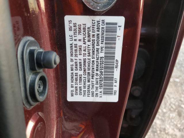 19XFB2F54FE070376 Honda Civic Lx