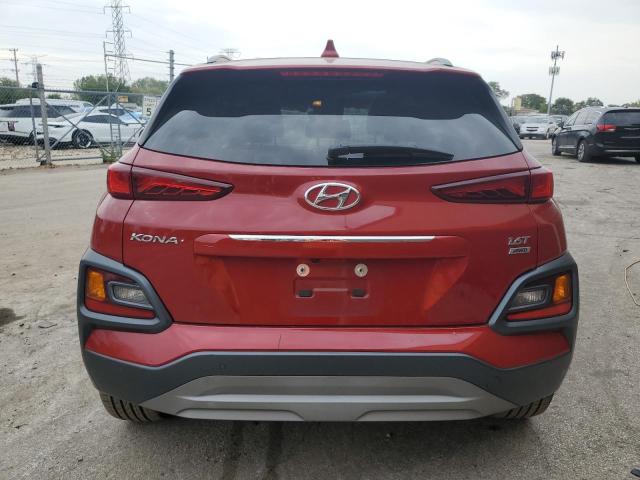  HYUNDAI KONA 2021 Червоний