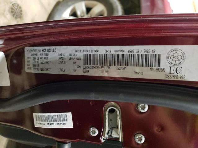 2017 RAM 1500 SLT - 1C6RR7LG4HS544099
