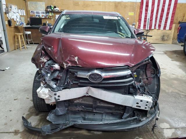 VIN 5TDJKRFH9ES053526 2014 Toyota Highlander, Xle no.5