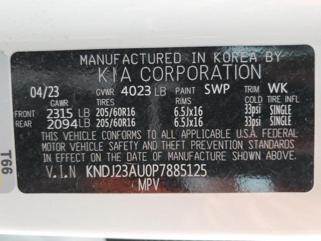 KNDJ23AU0P7885125 KIA SOUL LX