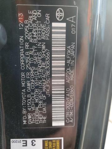  TOYOTA SCION 2014 Чорний