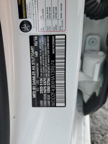 WDDZF4JBXHA139674 Mercedes-Benz E 300