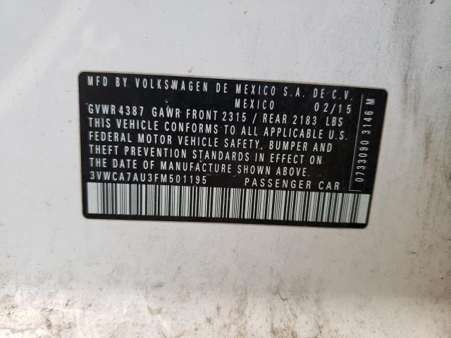 2015 VOLKSWAGEN GOLF SPORT - 3VWCA7AU3FM501195