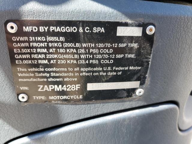 2006 PIAGGIO FLY 150 - ZAPM428F165001498