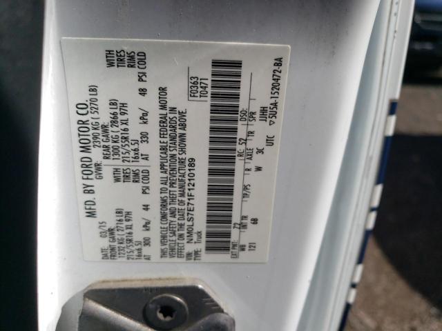 NM0LS7E71F1210189 Ford Transit Connect Xl