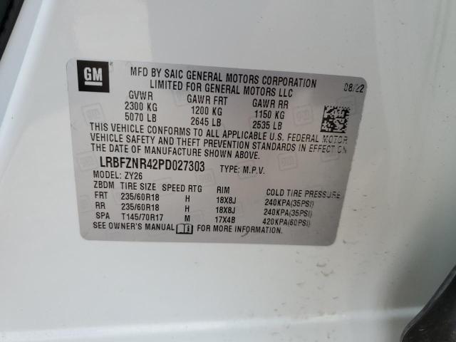 LRBFZNR42PD027303 | 2023 BUICK ENVISION E