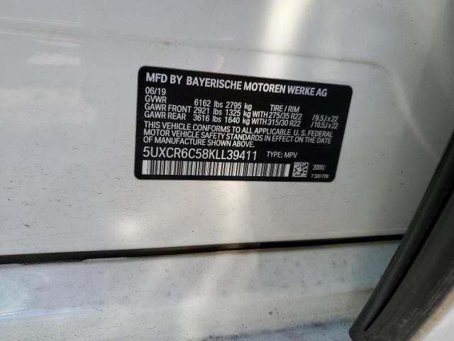 2019 BMW X5 XDRIVE4 - 5UXCR6C58KLL39411