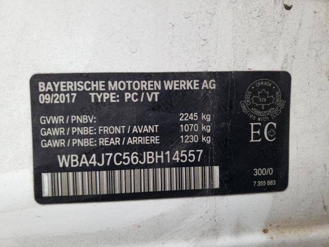 2018 BMW 440XI GRAN - WBA4J7C56JBH14557