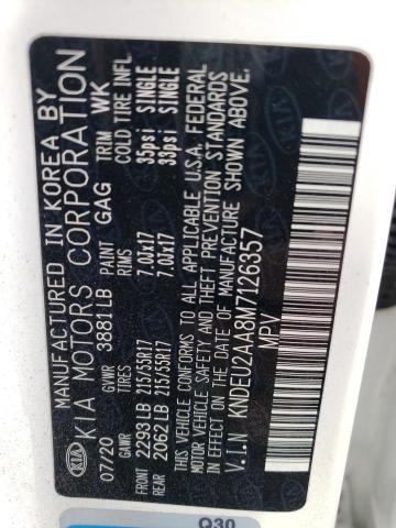 KNDEU2AA8M7126357 KIA SELTOS S
