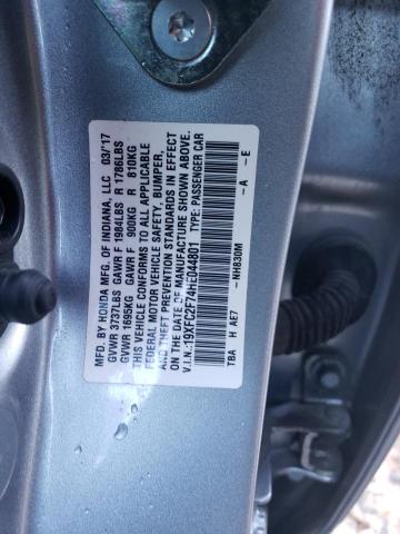 19XFC2F74HE044801 Honda CIVIC EX
