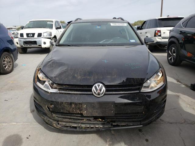  VOLKSWAGEN GOLF 2016 Чорний