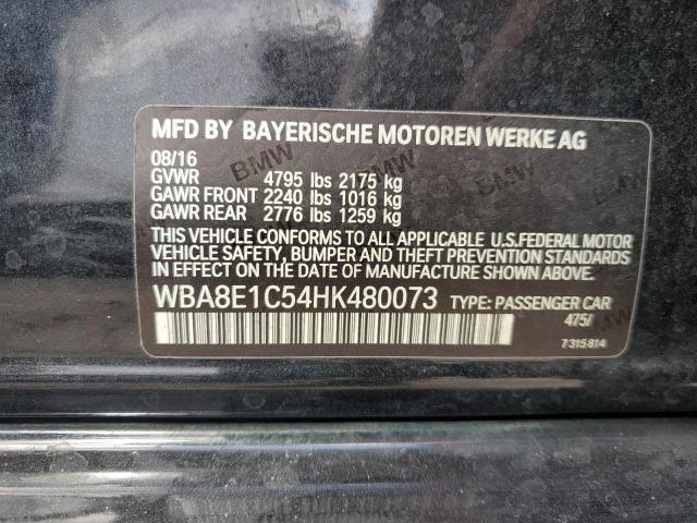 WBA8E1C54HK480073 BMW 330e