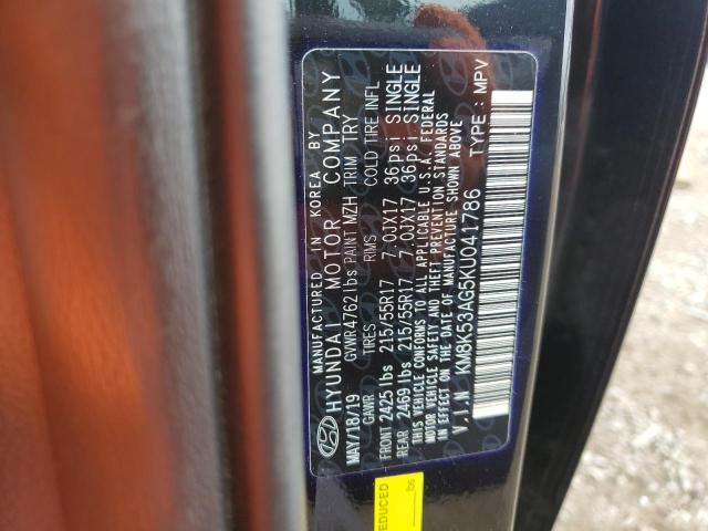 2019 HYUNDAI KONA ULTIM - KM8K53AG5KU041786