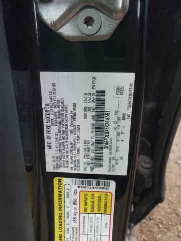 3FA6P0LUXFR266581 Ford Fusion Se Hybrid