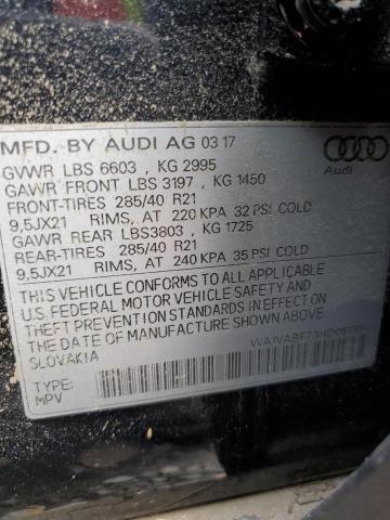 WA1VABF73HD051591 2017 AUDI Q7, photo no. 13