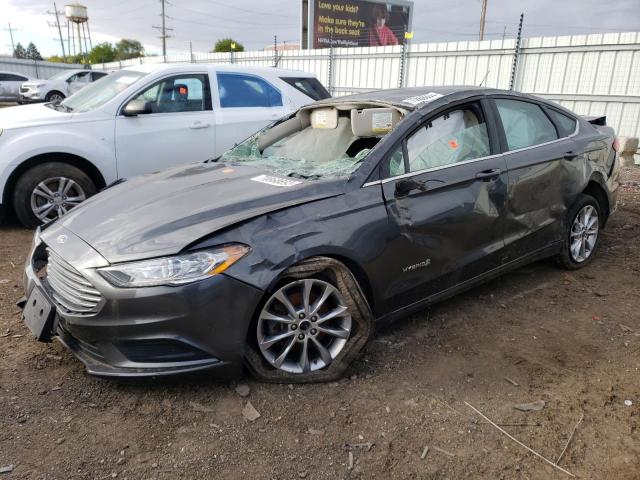 Седани FORD FUSION 2017 Сірий