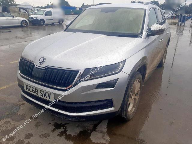 TMBMK7NS7K8033077, 2019 Skoda Kodiaq Se on Copart UK