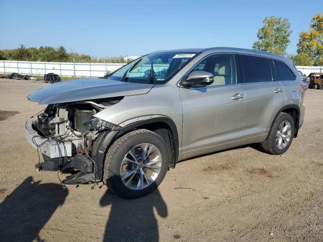 VIN 5TDJKRFHXES004576 2014 Toyota Highlander, Xle no.1