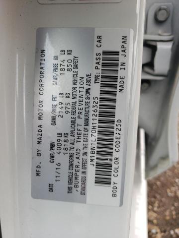 2017 MAZDA 3 TOURING - JM1BN1L70H1126325