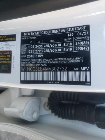 W1N0G8EB4MV302722 Mercedes-Benz Glc 300 4matic