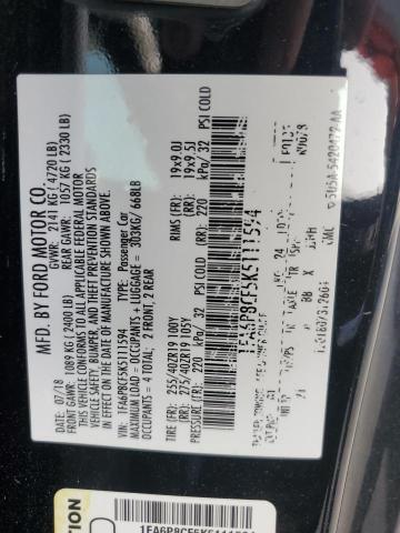 1FA6P8CF5K5111594 2019 FORD MUSTANG - Image 13