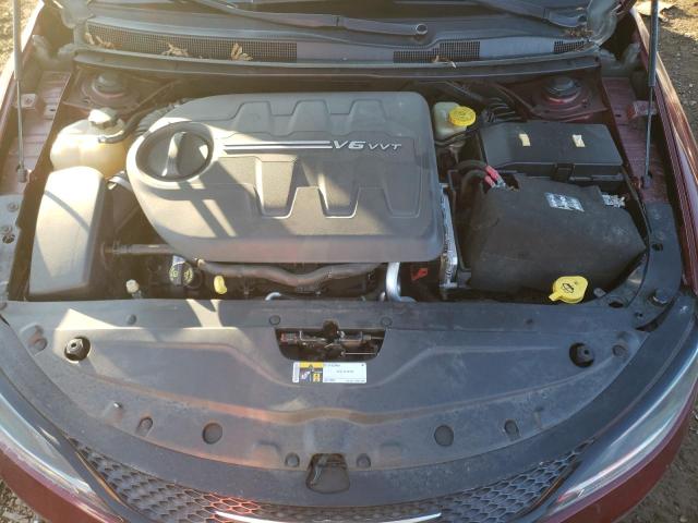  CHRYSLER 200 2015 Бургунди