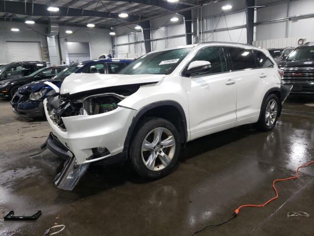 VIN 5TDDKRFH8ES017209 2014 Toyota Highlander, Limited no.1