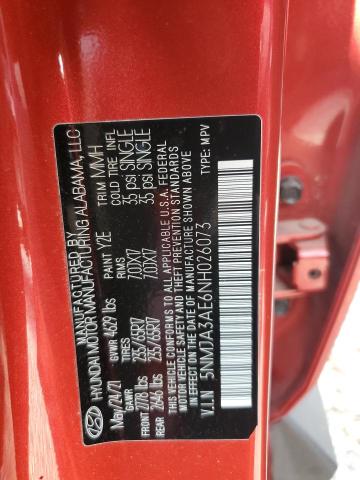 2022 HYUNDAI TUCSON SE - 5NMJA3AE6NH026073